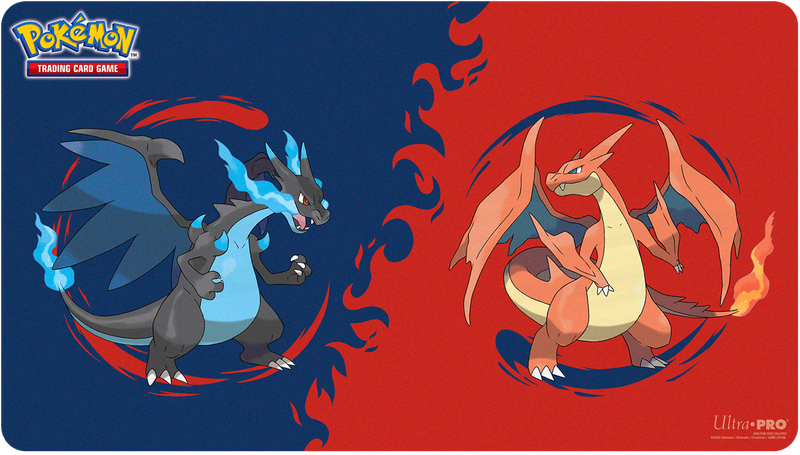 Ultra Pro - Pokemon - Mega Charizard X & Mega Charizard Y - Playmat
