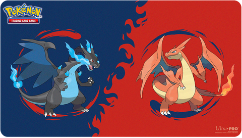 Ultra Pro - Pokemon - Mega Charizard X & Mega Charizard Y - Playmat