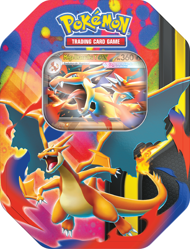 *Pre-Order* Pokémon - Boîte Métallique Méga Dracaufeu - Mega Dracaufeu Y - Français