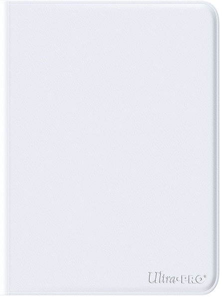 Ultra Pro - White - 9 Pocket Zippered Binder (360)