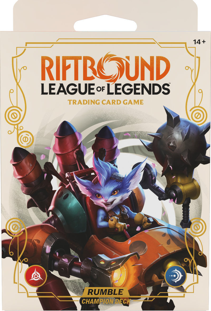 *Pre-Order* League Of Legends - Riftbound Spiritforged - Rumble - Champion Deck