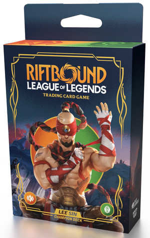 League Of Legends - Riftbound Origins - Lee Sin - Champion Deck