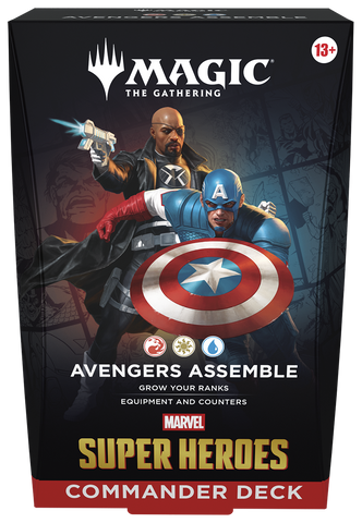 *Pre-Order* Magic The Gathering - Marvel Super Heroes Avengers Assemble - Commander Deck