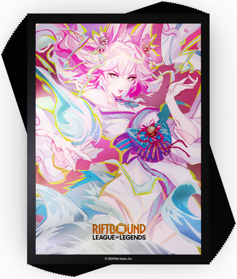 League Of Legends - Riftbound Spiritforged - Spirit Blossom Ahri Art Sleeves (100ct)