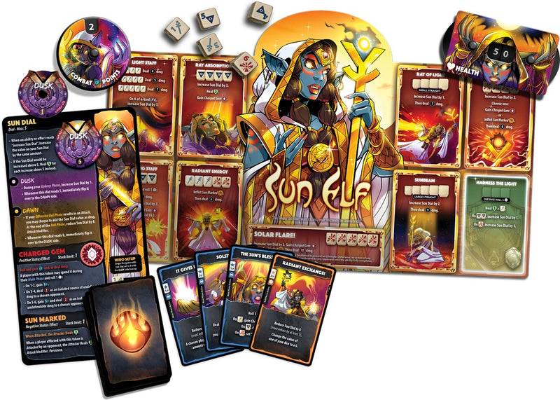 *Pre-Order* Dice Throne - Hero Pack - Sun Elf