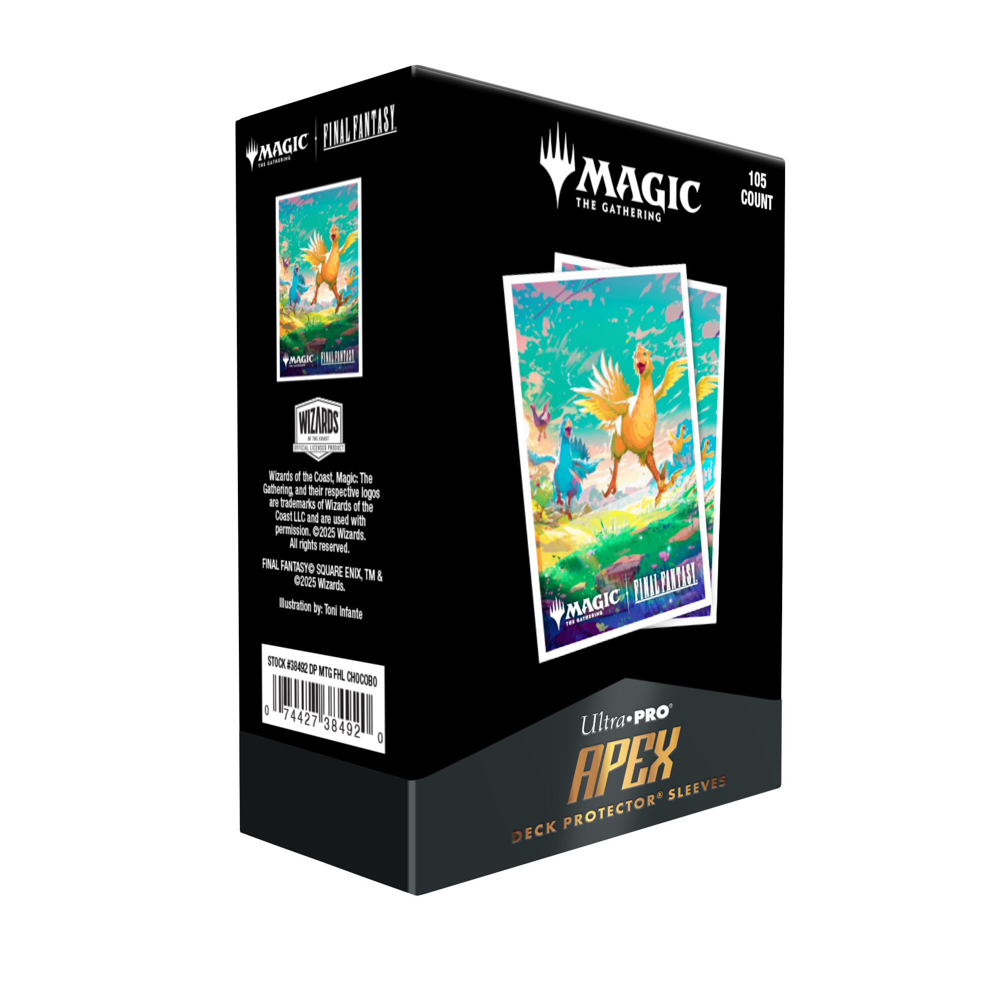 Ultra Pro - Magic The Gathering Final Fantasy - Chocobo - Apex Sleeves 105Ct