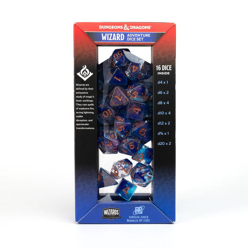 Dungeons & Dragons - Adventure Dice Wizard - Blue