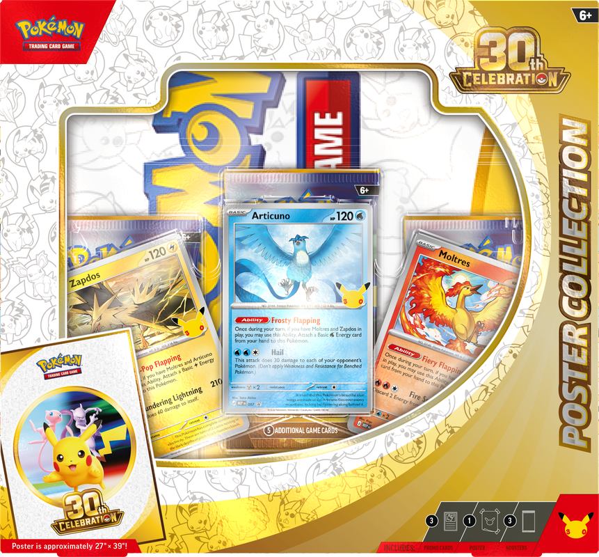 *Pre-Order* Pokémon - 30th Celebration - Poster Collection