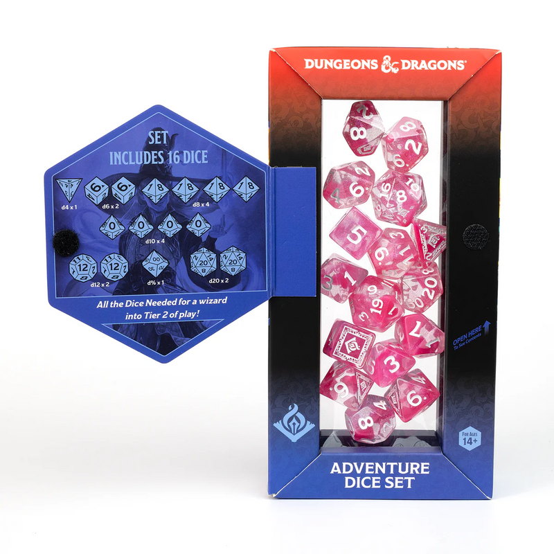 Dungeons & Dragons - Adventure Dice Wizard - Fuchsia