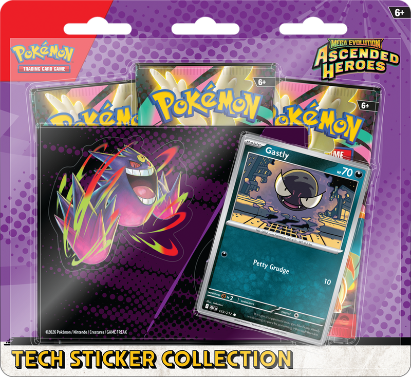 *Pre-Order* Pokémon - Mega Evolution: Ascended Heroes - Tech Sticker Collection