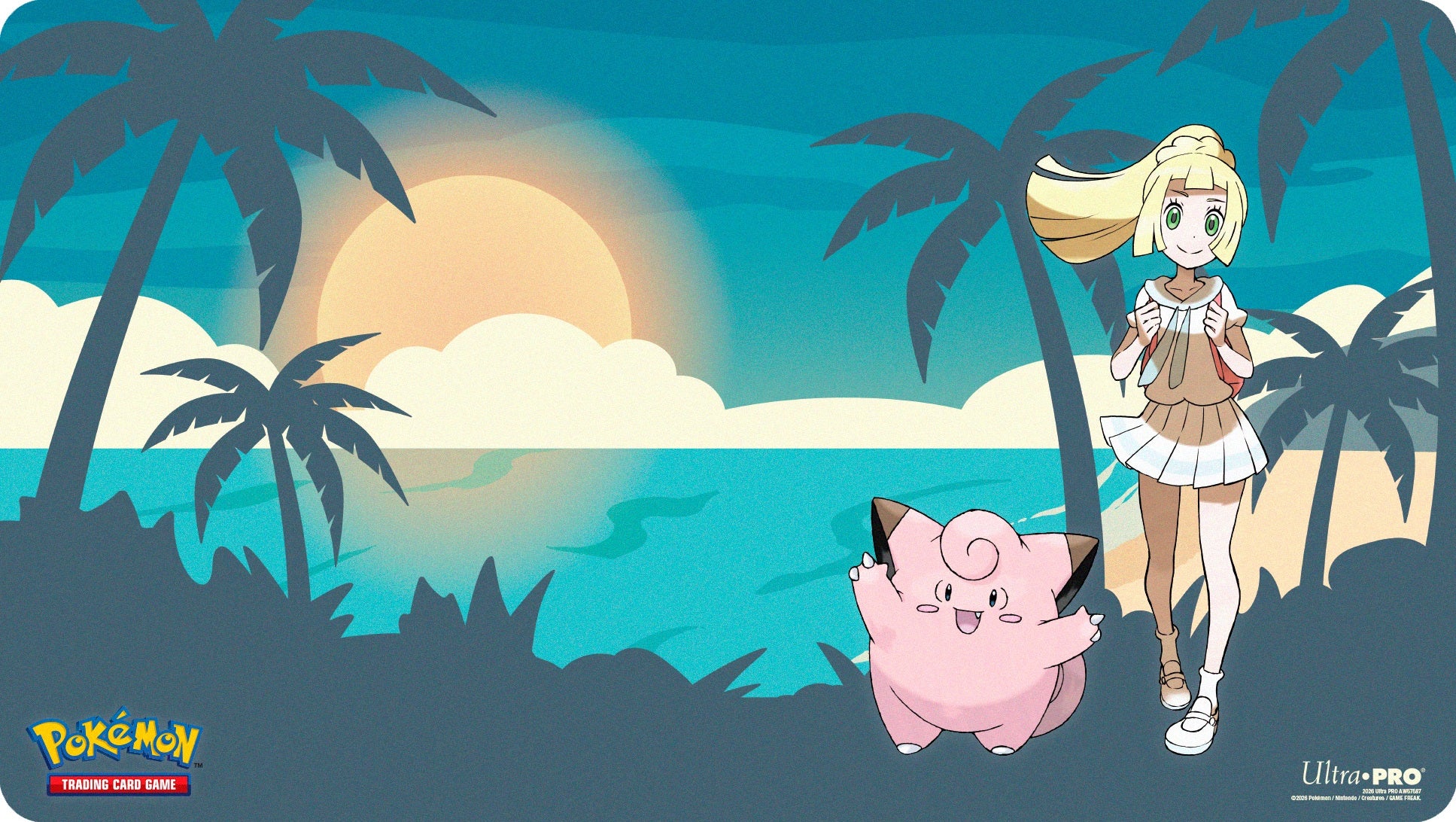 Ultra Pro - Pokémon - Lillie And Clefairy - Playmat