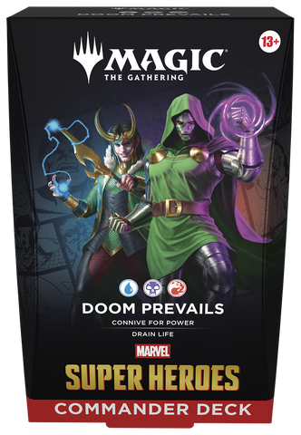 *Pre-Order* Magic The Gathering - Marvel Super Heroes Doom Prevails - Commander Deck