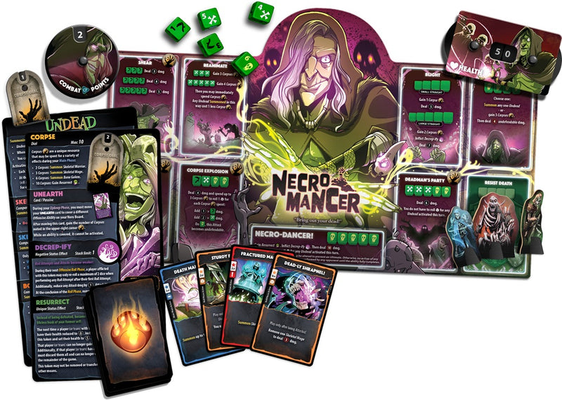 *Pre-Order* Dice Throne - Hero Pack - Necromancer