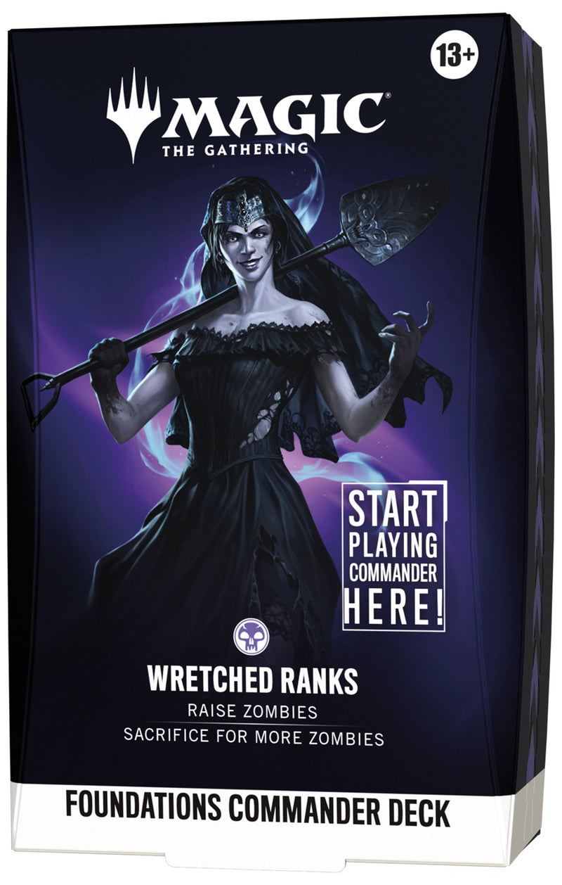 *Pre-Order* Magic The Gathering - Foundations - Commander Deck (Wretched Ranks)