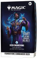 *Pre-Order* Magic The Gathering - Foundations - Commander Deck (Keen Engineering)