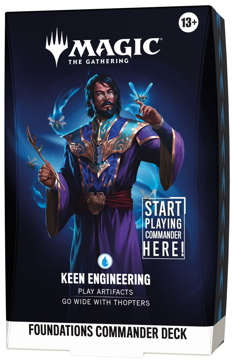 *Pre-Order* Magic The Gathering - Foundations - Commander Deck (Keen Engineering)
