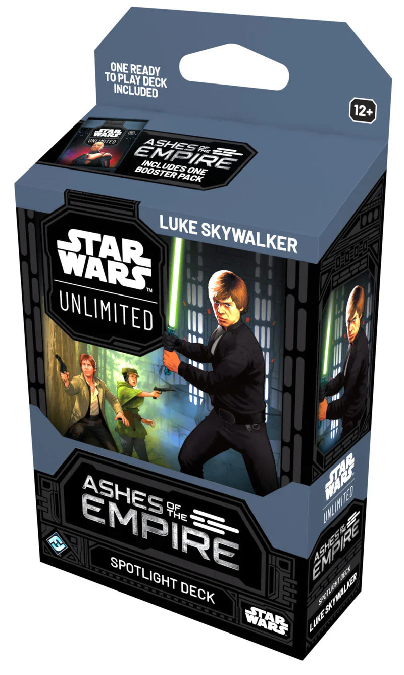 *Pre-Order* Star Wars Unlimited - Ashes of the Empire - Luke Skywalker - Starter Deck