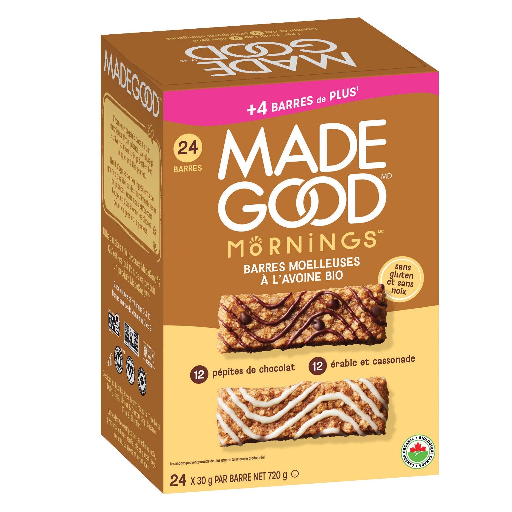 MadeGood Wheat Bars
