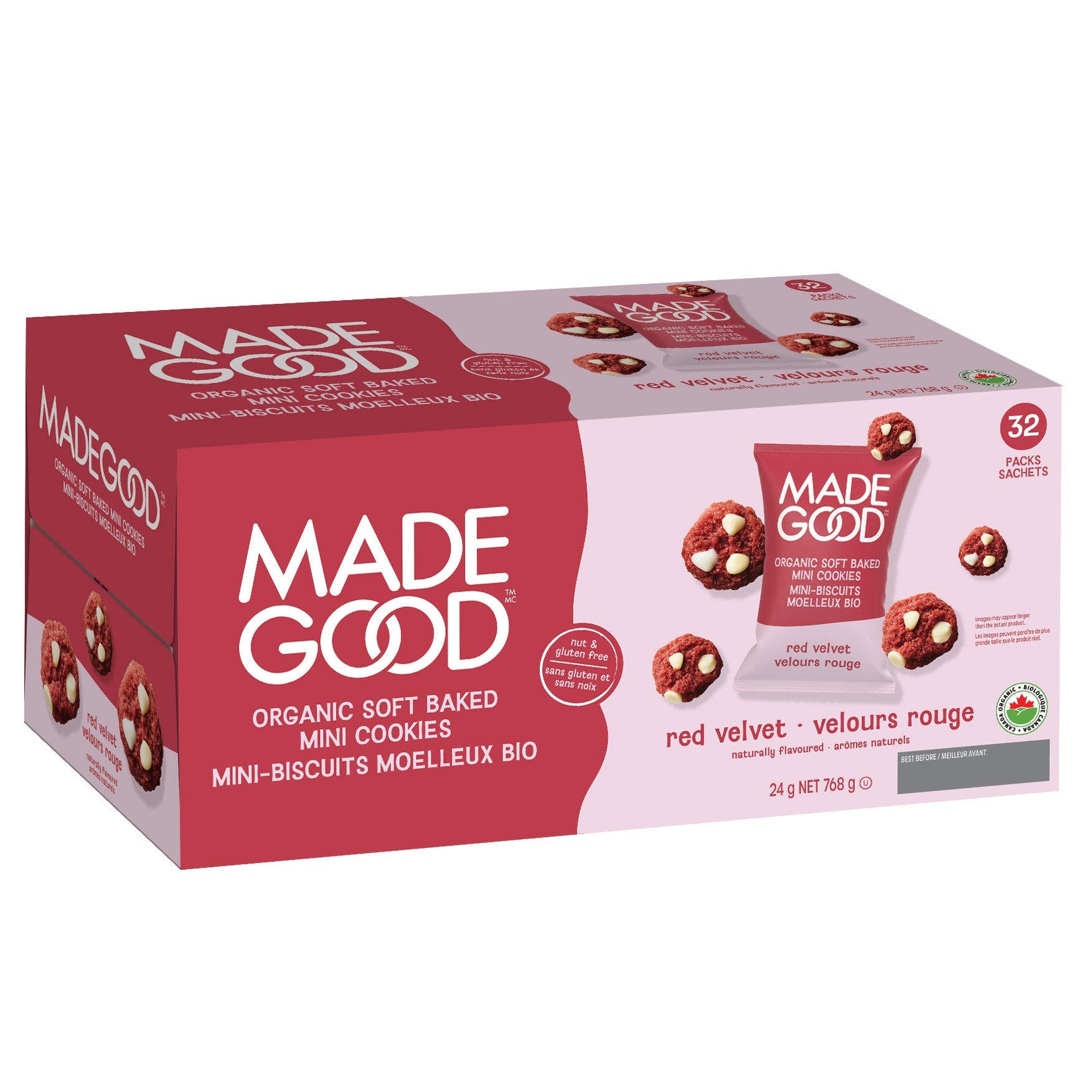 MadeGood Red Velvet Cookies