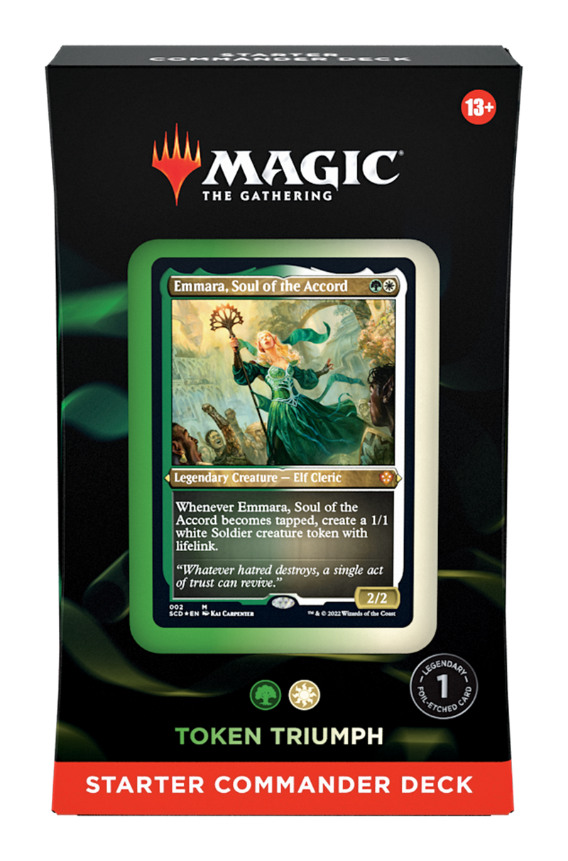 Magic The Gathering - Starter Commander Deck (Token Triumph)