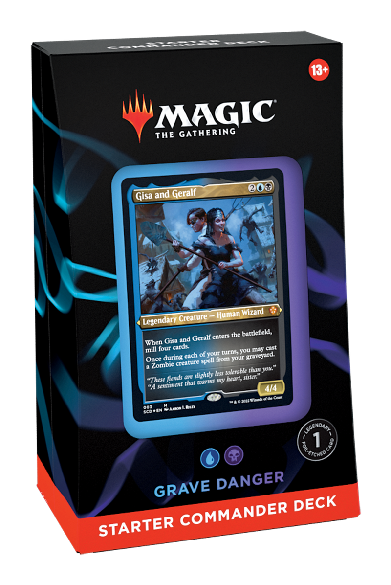 Magic The Gathering - Starter Commander Deck (Grave Danger)