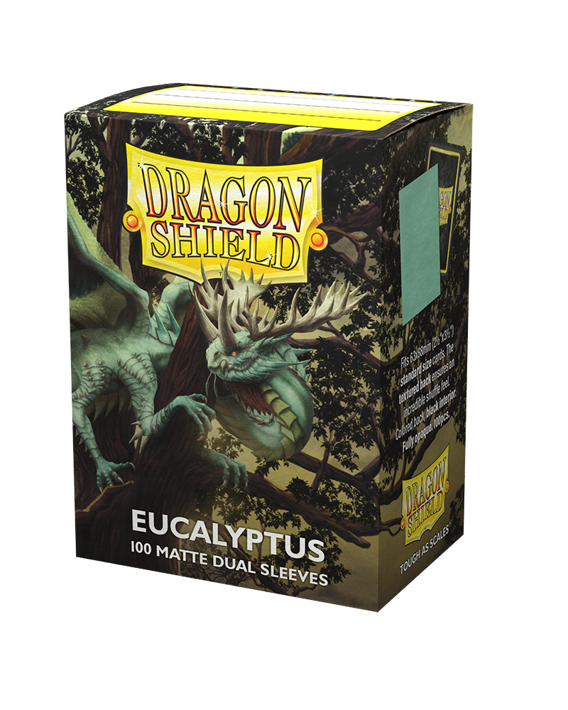 Dragon Shield - Standard Matte Dual Sleeves - Eucalyptus (100)