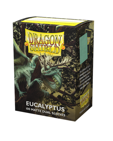 Dragon Shield - Standard Matte Dual Sleeves - Eucalyptus (100)