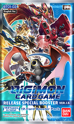 Digimon - Version 1.5 - Booster Pack (BT01-03)